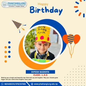 HAPPY BIRTHDAY TO YOU DIPESH!!